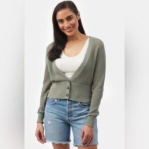 Ten tree sage Knit Cardigan